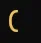 crescent in ASCII