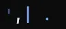 rain in ASCII